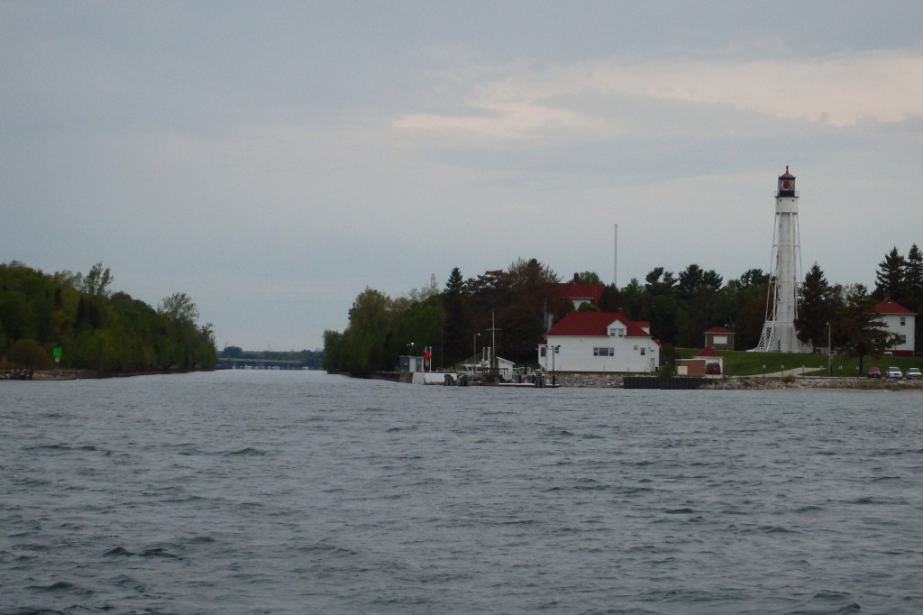 Leaving Sturgeon Bay, WI