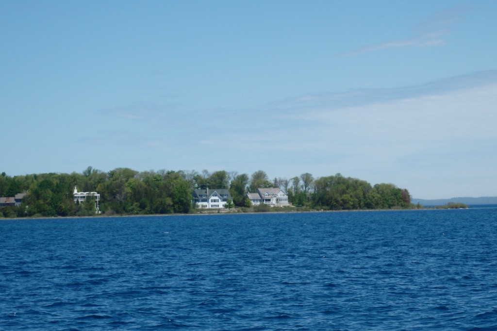 Nice homes along the Leelanau Peninsula