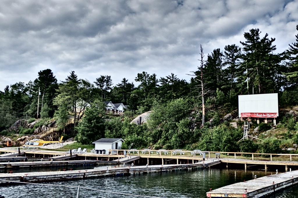 Kallarney’s drive in boat theatre. Pretty sweet!