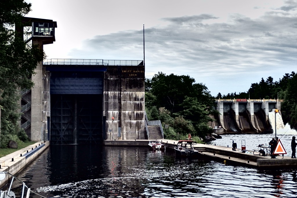 Swift Rapids Lock (#44) just outside of Severn Falls.